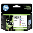 6ZD25AA HP 955 Ink Cartridge 4 Pack - Cyan, Yellow, Magenta, Black